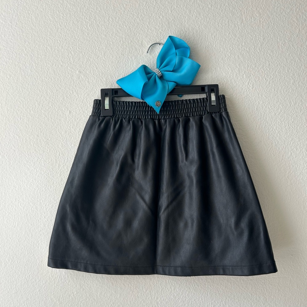 Splendid Girls Faux Leather Skirt